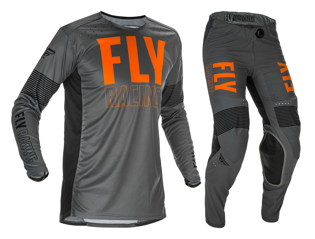 Main image of 2021 Fly Lite Gear Set (Grey/Orange/Black)