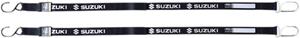 Main image of Suzuki 1.5 Inch Carabiner Tie Downs (Black)