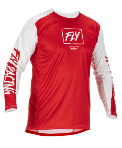 Main image of Fly Racing Lite Jersey (Red/White)