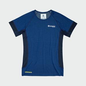 Main image of Husqvarna Short Sleeve Functional Undershirt (Blue)