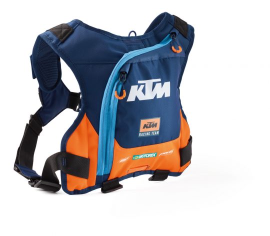 KTM HYDRATION MOTORCYCLE BACKPACK.