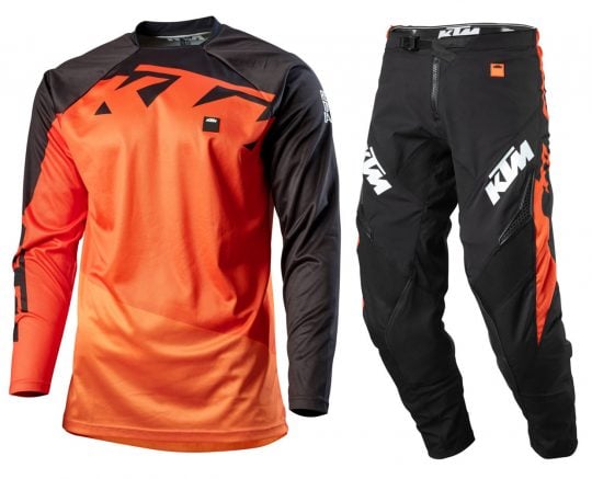 Nouveau 2020 SHOT Devo Pantalon Jersey Casque Motocross Enduro MX Combo Kit KTM Orange 