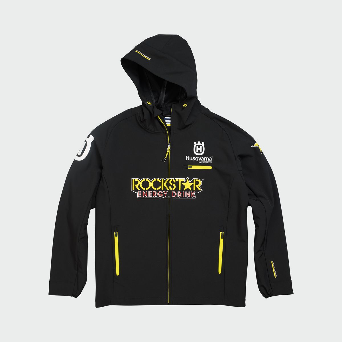Main image of Rockstar Husqvarna Replica Hardshell Jacket (Black)
