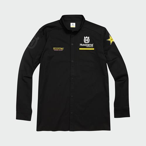 Main image of Rockstar Husqvarna Style Long Sleeve Shirt (Black)