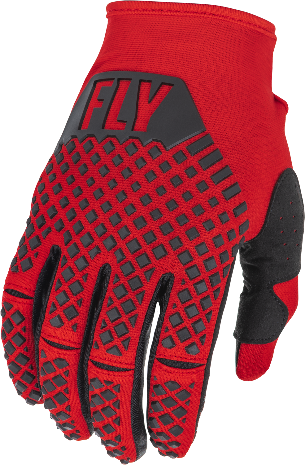 Main image of Fly Racing Youth Kinetic Gloves (Red/Black)