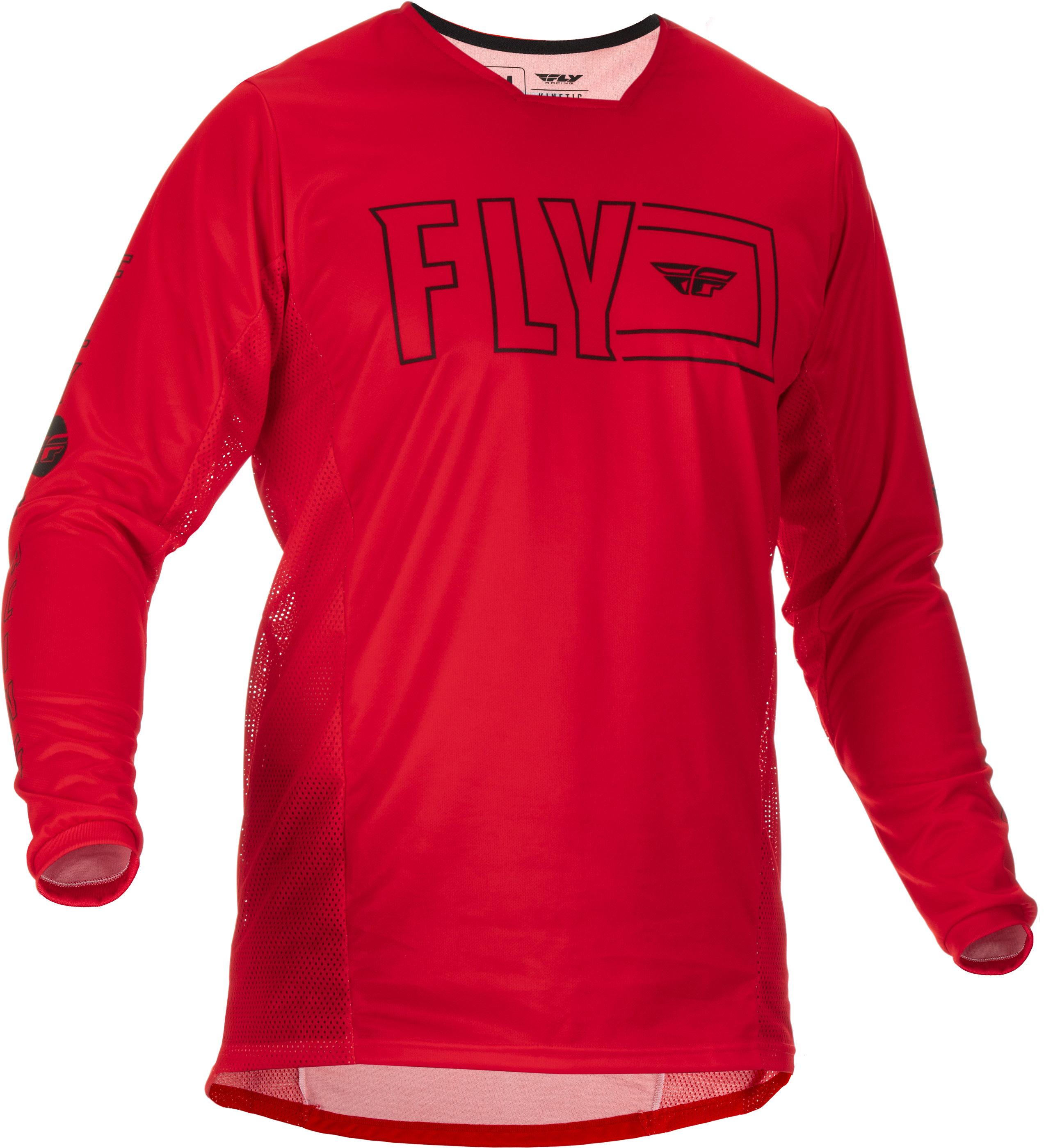 Main image of Fly Racing Kinetic Fuel Jersey (Red/Black)