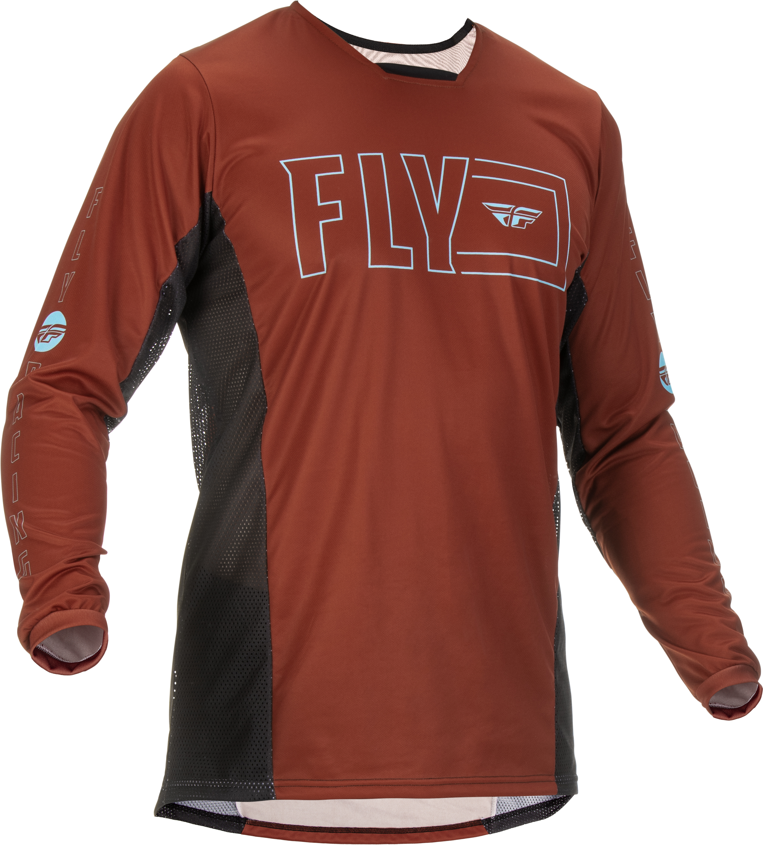 Main image of Fly Racing Kinetic Fuel Jersey (Rust/Black)