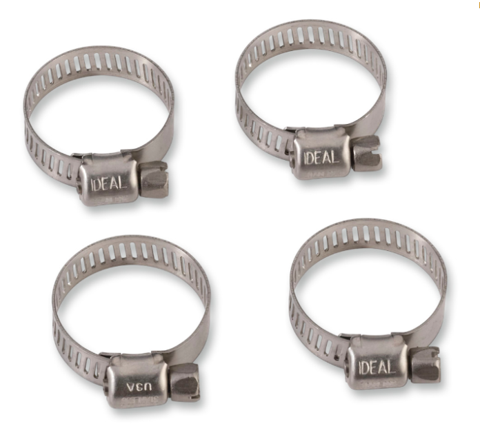 Main image of Moose Racing Gear Drive Hose Clamps 4 Pack (13-32mm)