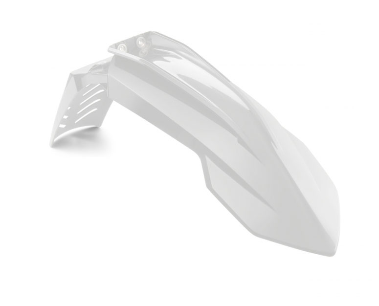KTM Front Fender (White) 790/890 Adventure R Rally: AOMC.mx
