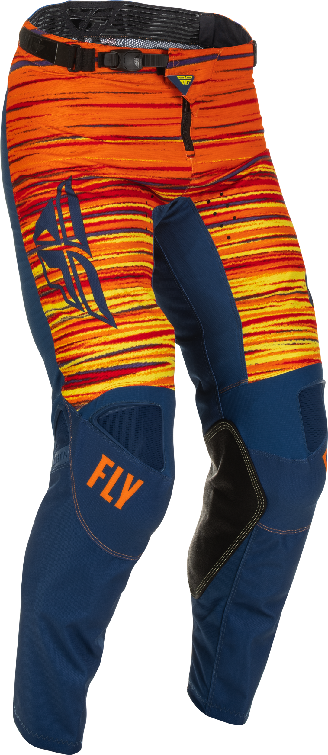 Main image of Fly Racing Kinetic Wave Pants (Navy/Orange)