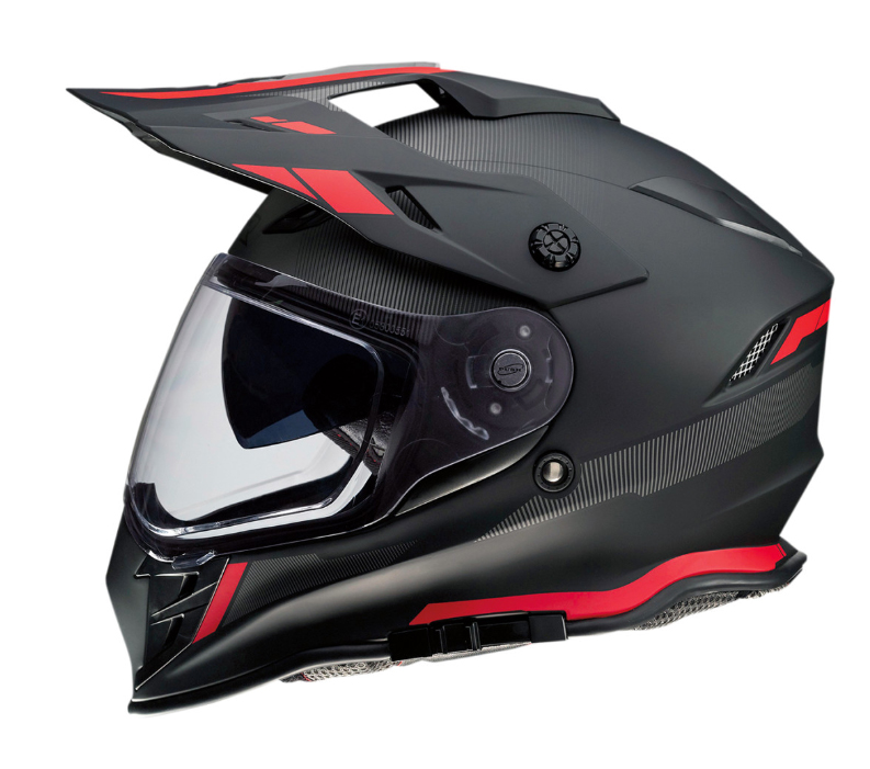 Main image of Z1R Range Dual Sport Helmet Uptake (Black/Red)