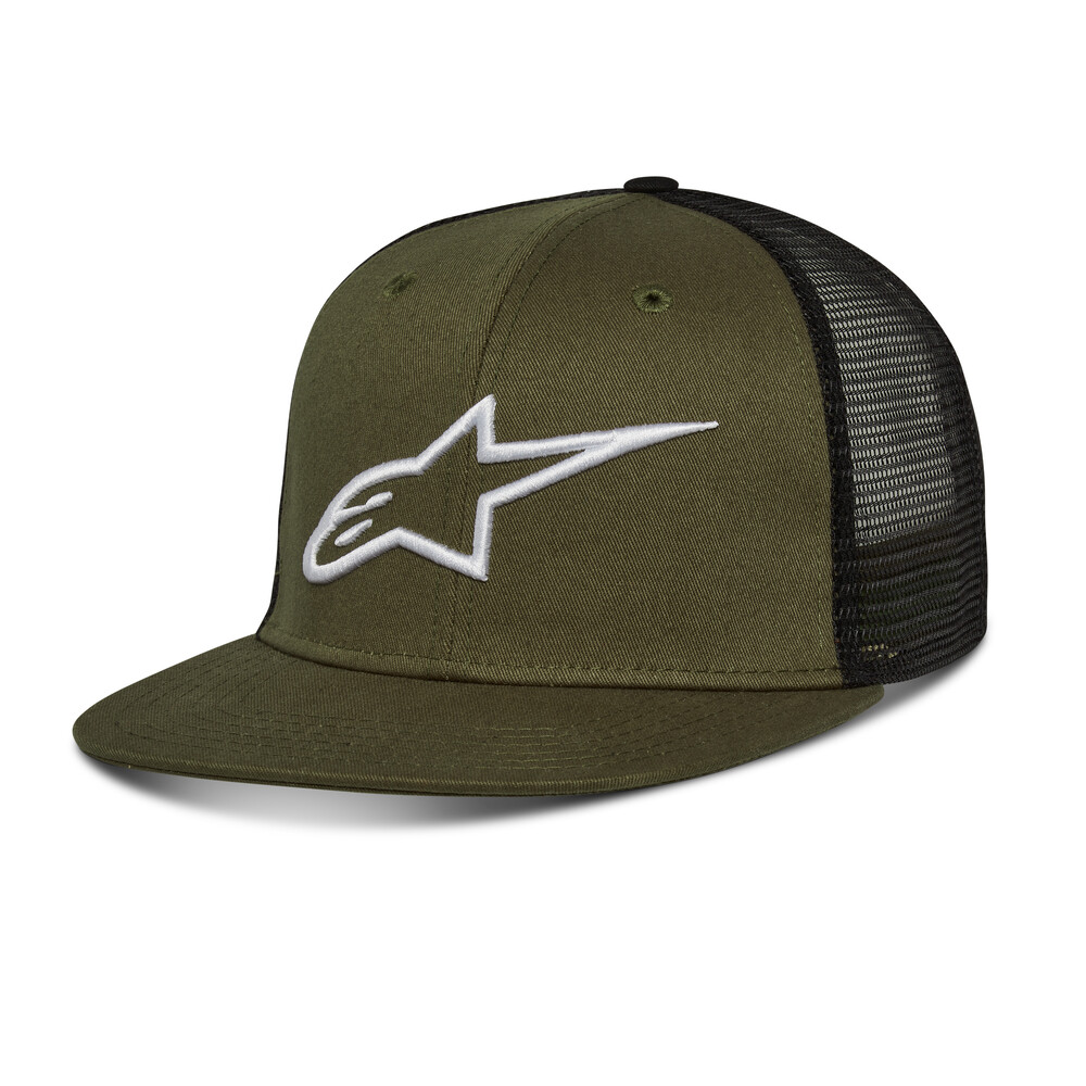 Main image of Alpinestars Corp Trucker Hat (Military/Black)