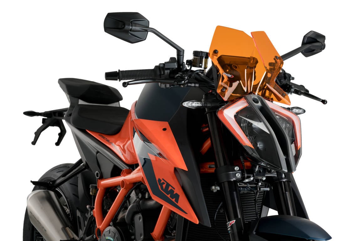 Main image of Puig NG Sport Windshield KTM 1290 SuperDuke 20-22 (Orange)