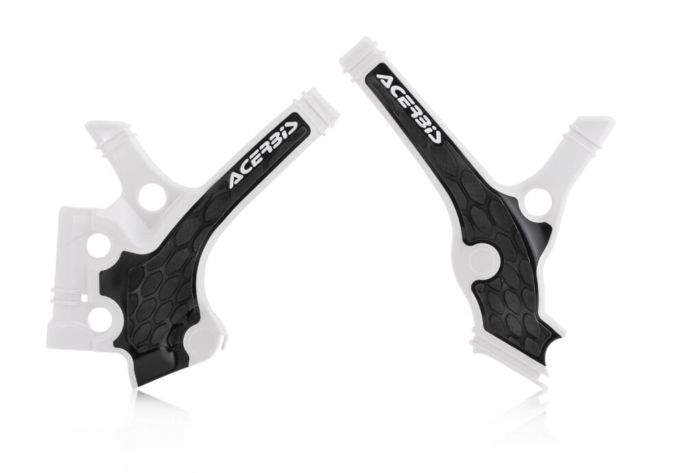 Main image of Acerbis X-Grip Frame Guards (Black/White) YZ85 18-21