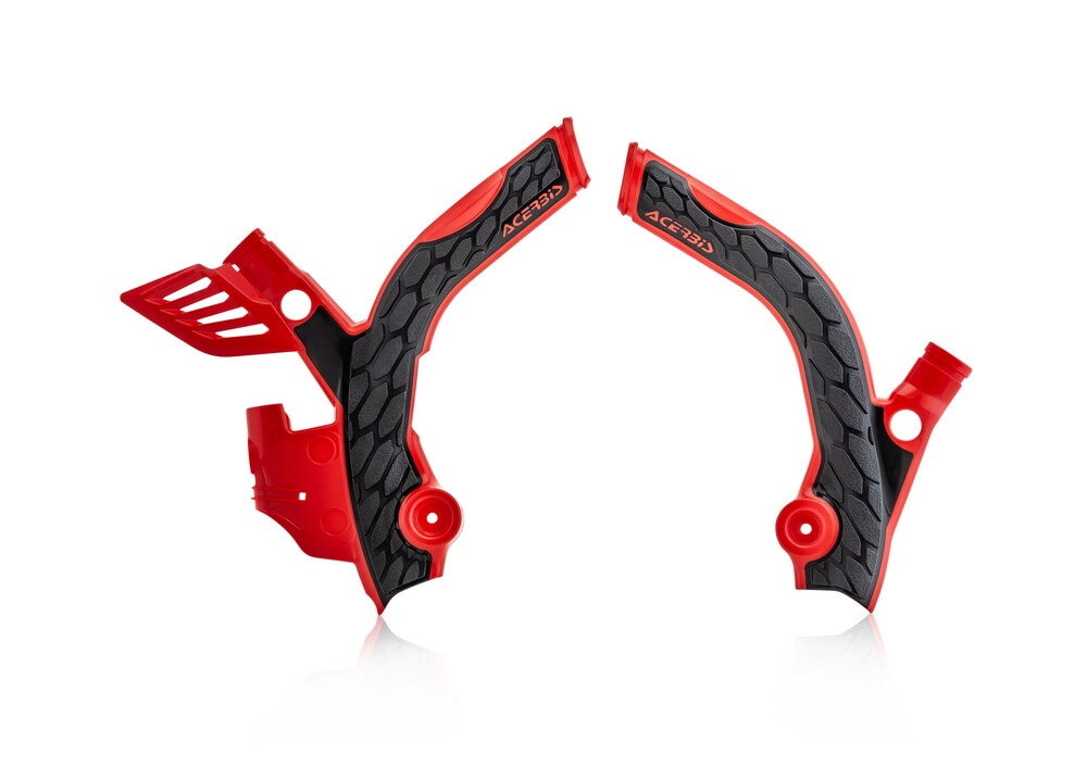 Main image of Acerbis X-Grip Frame Guards (Red/Black) Beta 125/200 RR 18-19