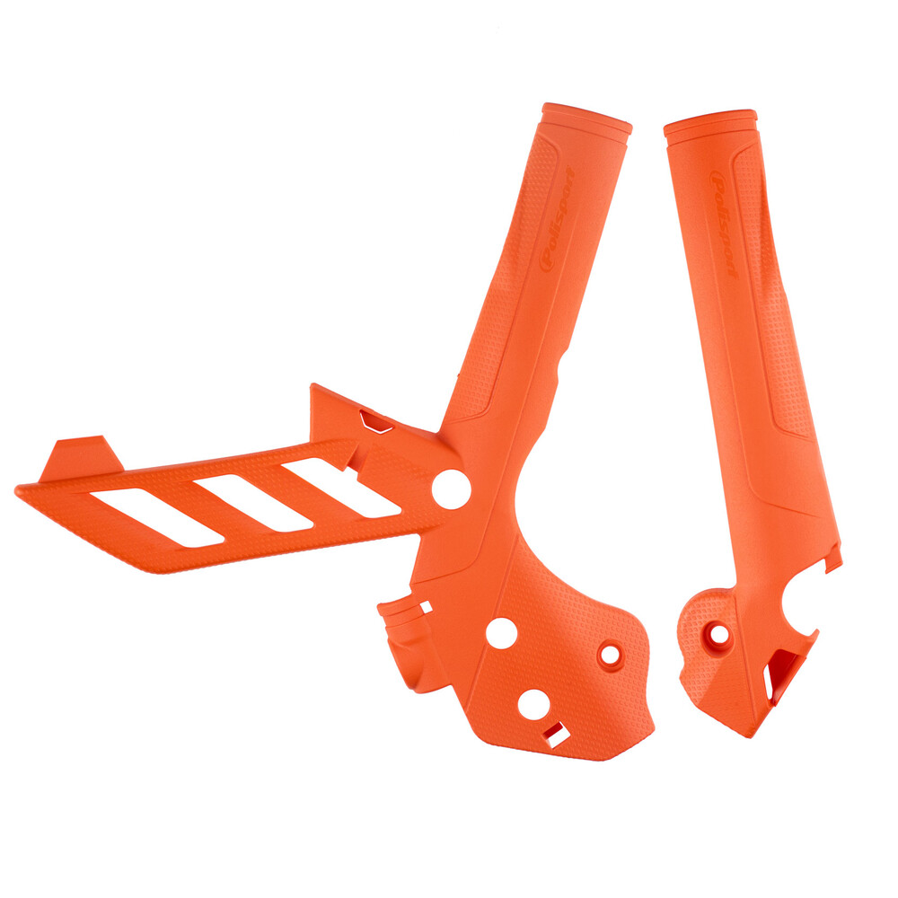 Main image of Polisport Frame Protectors (Orange) KTM 11-15