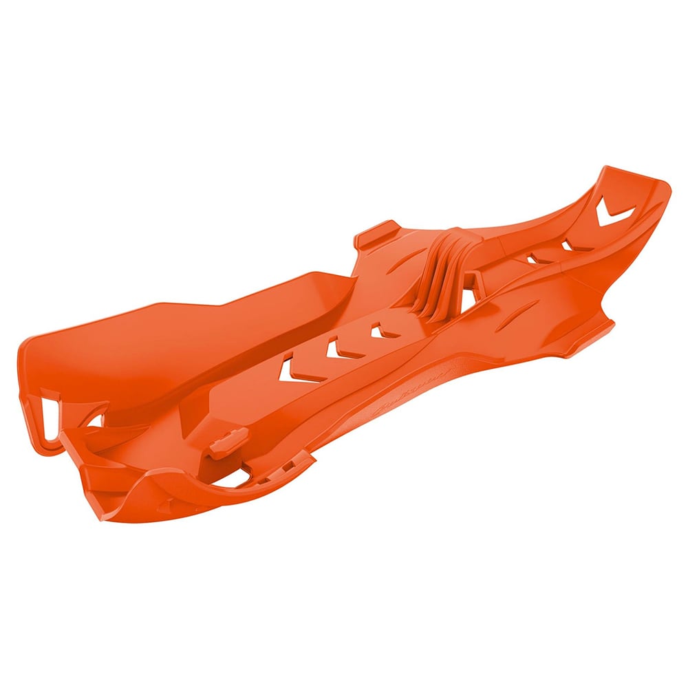 Main image of Polisport Fortress Skid Plate (Orange) KTM 250/300 SX/XC 11-16