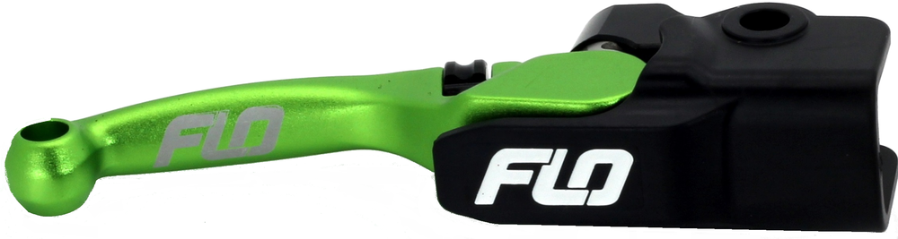 Main image of Flo Motorsports Yamaha/Kawasaki Pro 160 Brake Lever (Green)