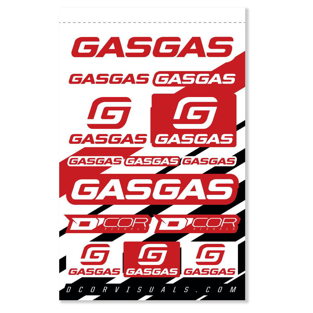 Main image of D'Cor GasGas Decal Sheet