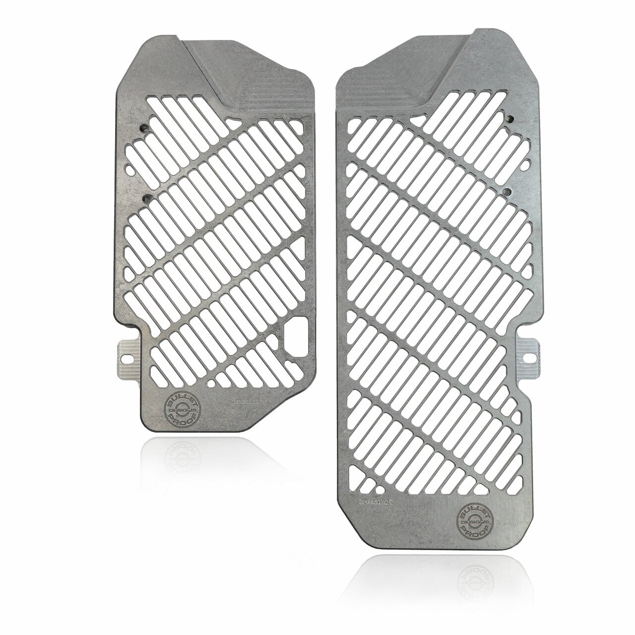 Main image of Bullet Proof Designs Radiator Guards KX450 19-22