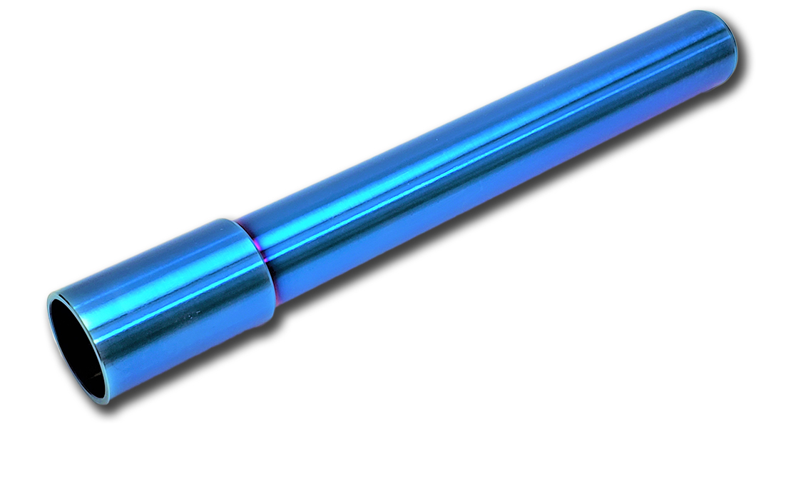 Main image of Warp 9 KTM/HQV/Husaberg Titanium Front Axle 26MM (Blue)