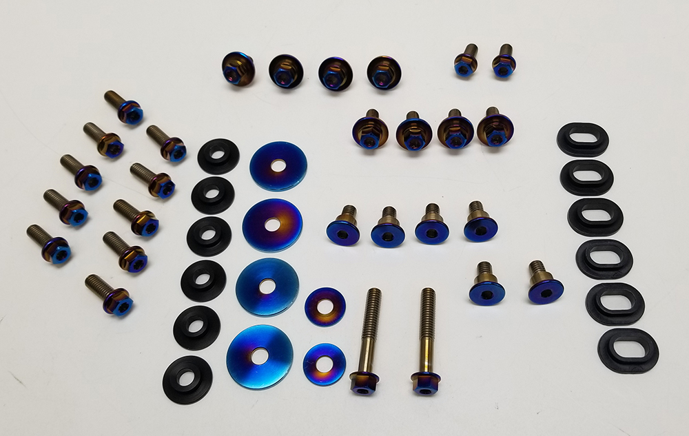 Main image of Warp 9 Titanium Body Bolt Kit Suzuki RMZ450 18-up