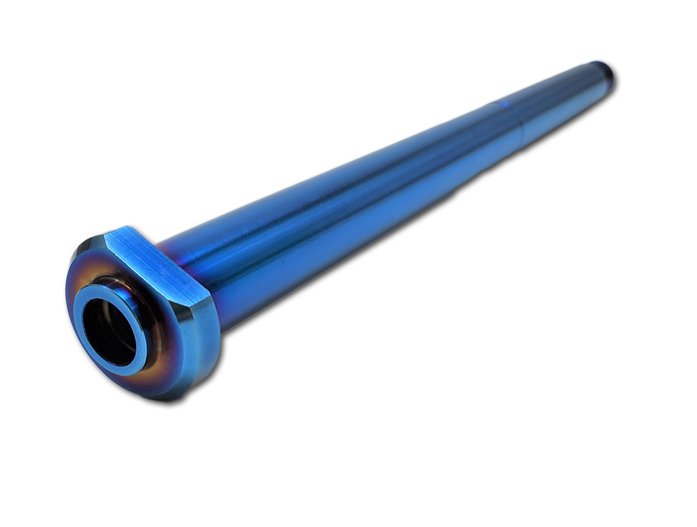 Main image of Warp 9 KTM/HQV/GG Titanium Swingarm Bolt (Blue)