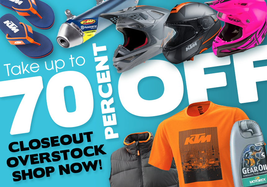 Save up to 80% on Closeouts!