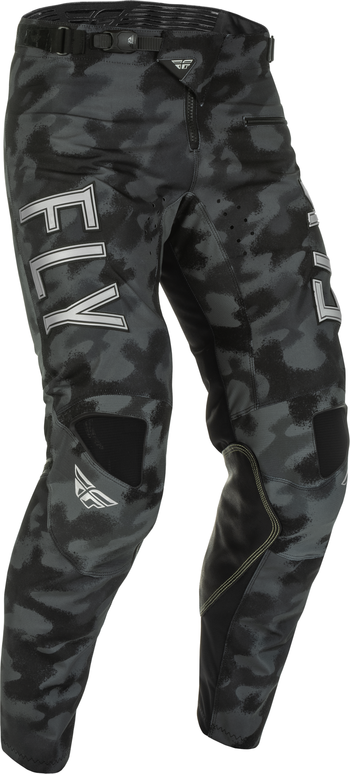 Main image of 2022 Fly Racing Kinetic S.E Tactic Pants (Black/Grey Camo)