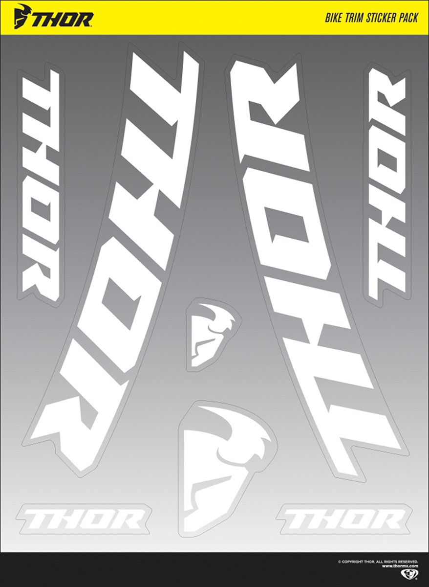 THOR Decal Sheet - Bike Trim 4320-2027 - THOR