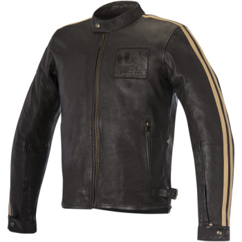 Main image of 2021 Alpinestars Charlie Leather Jackets (Brown)