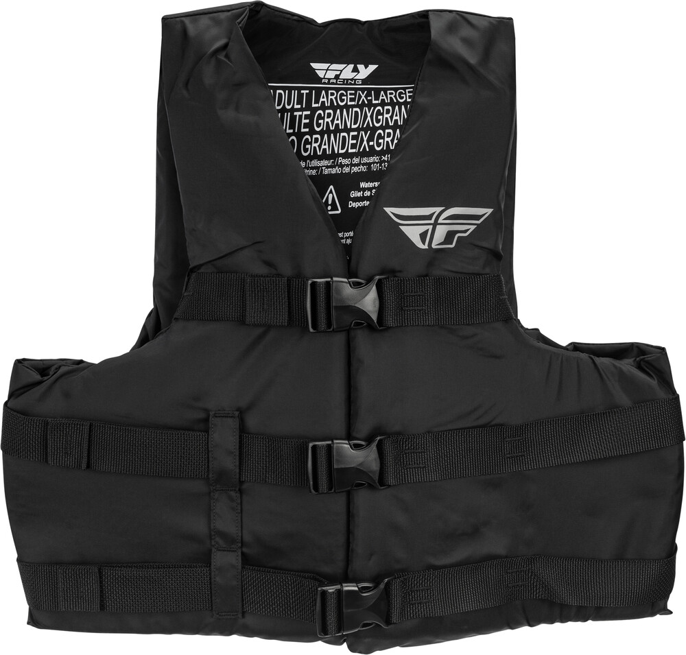 Main image of Fly Racing Nylon Flotation Vest (Black)