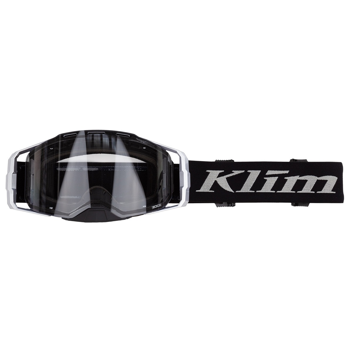 Main image of Klim Edge Off-Road Goggle (Focus Metallic Silver Clear Lens)