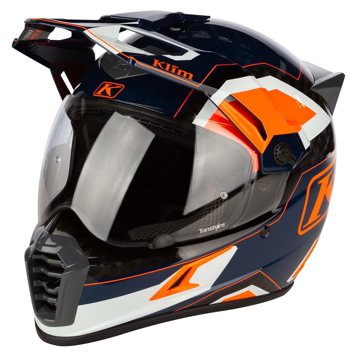 Main image of Klim Krios Pro Helmet ECE/DOT (Rally Striking Orange)