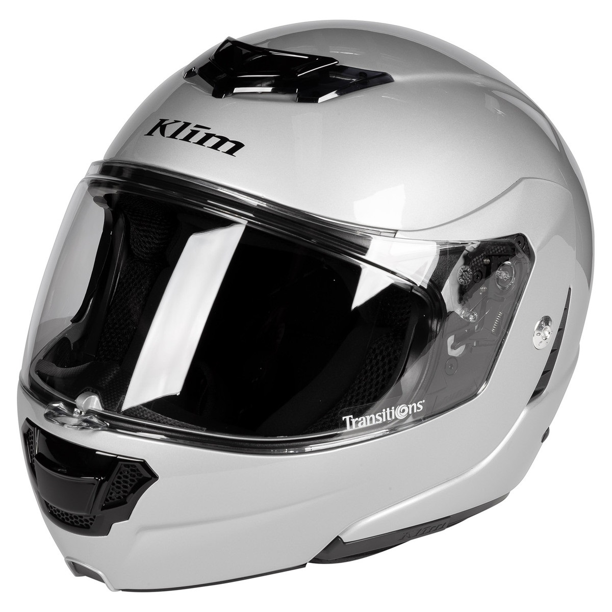 Main image of Klim TK1200 Karbon Modular Helmet ECE/DOT (Gloss Silver)