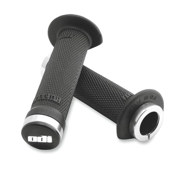 Main image of ODI Ruffian Lock-On PWC Grips (Black) 3/4 Flange