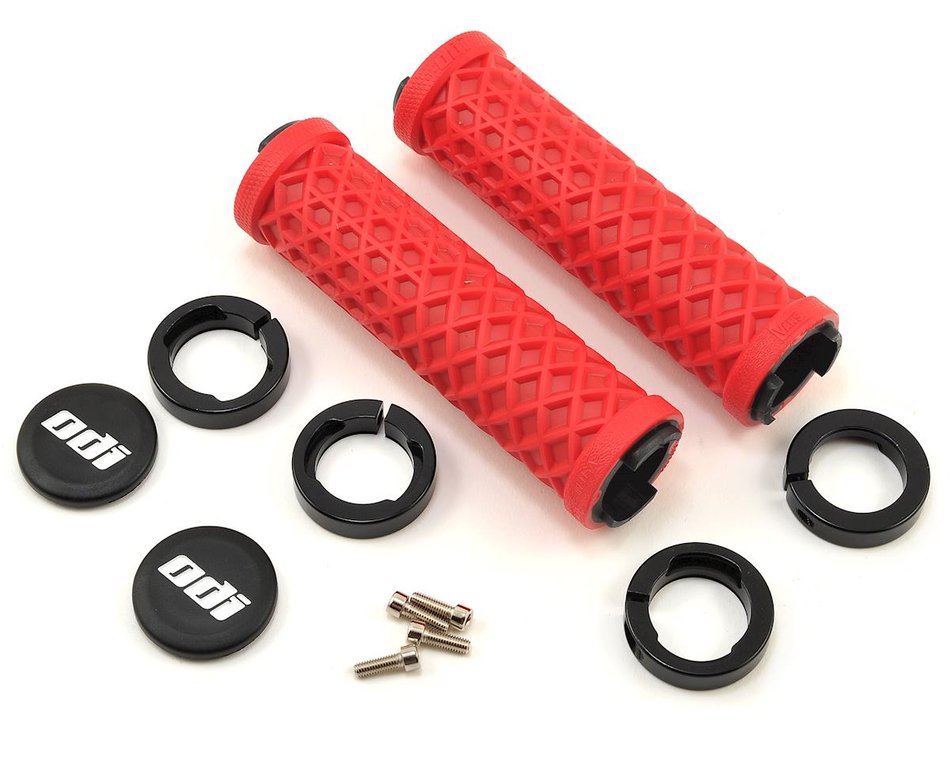 Main image of ODI Vans Lock-On PWC Grips (Red)