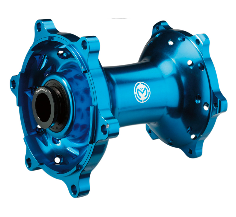 Main image of Moose MX1 Front Hub (Blue) YZ125/250 20mm