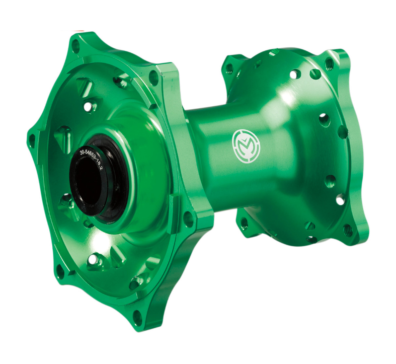 Main image of Moose MX1 Front Hub (Green) KX450 19-21 22mm