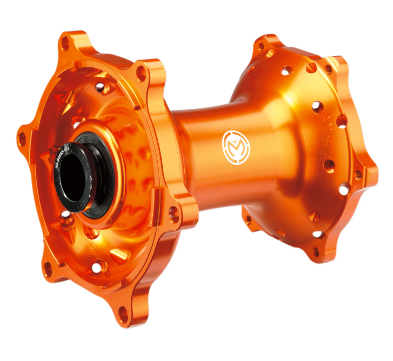 Main image of Moose MX1 Front Hub KTM 16-22 22mm (Orange)