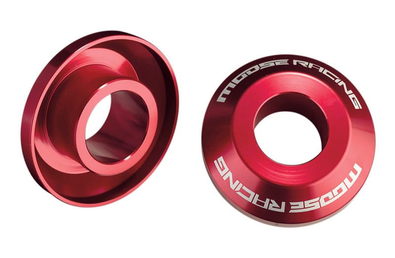 Main image of Moose Fast Rear Wheel Spacers (Red) Honda