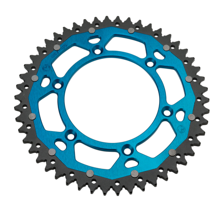 Main image of Moose Dual Sprocket (Blue) Yamaha YZ