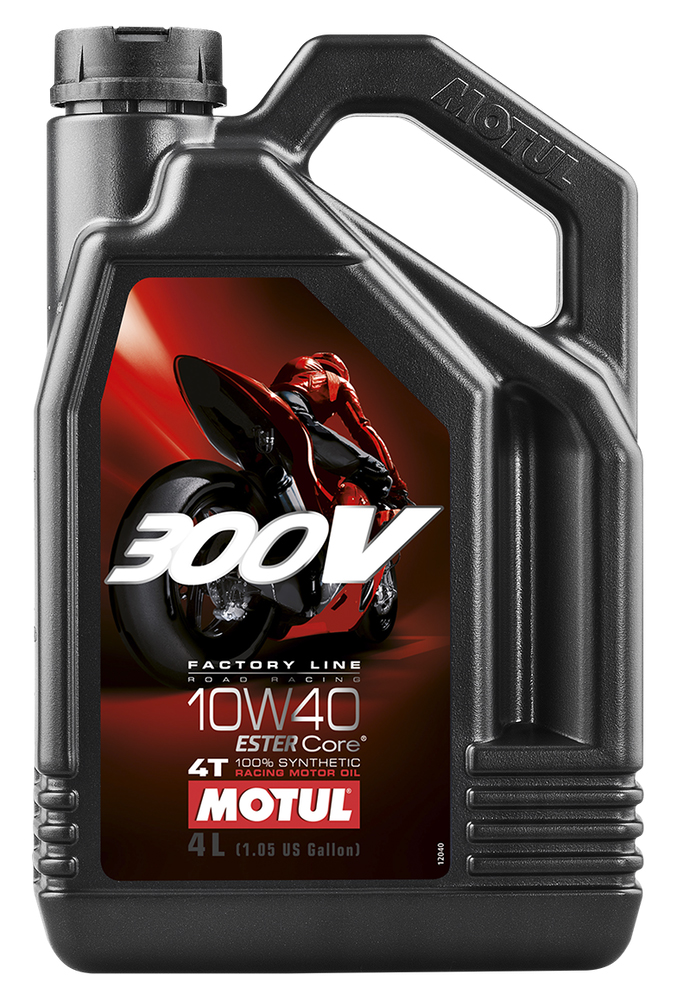 Main image of Motul 300V 4T Competition Synthetic Oil 10W-40 4-Liter