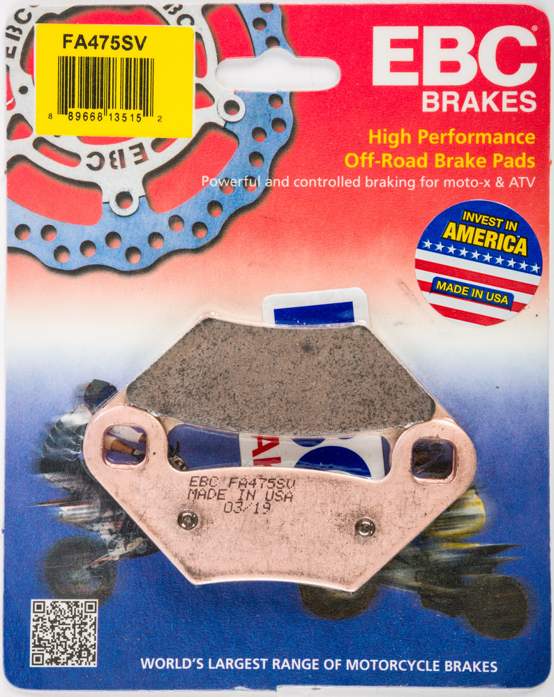 Main image of EBC Severe Duty Brake Pads Sportsman 850/1000