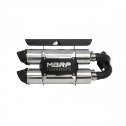 Main image of MBRP Dual Stack Slip-On Exhaust RZR XP 1000