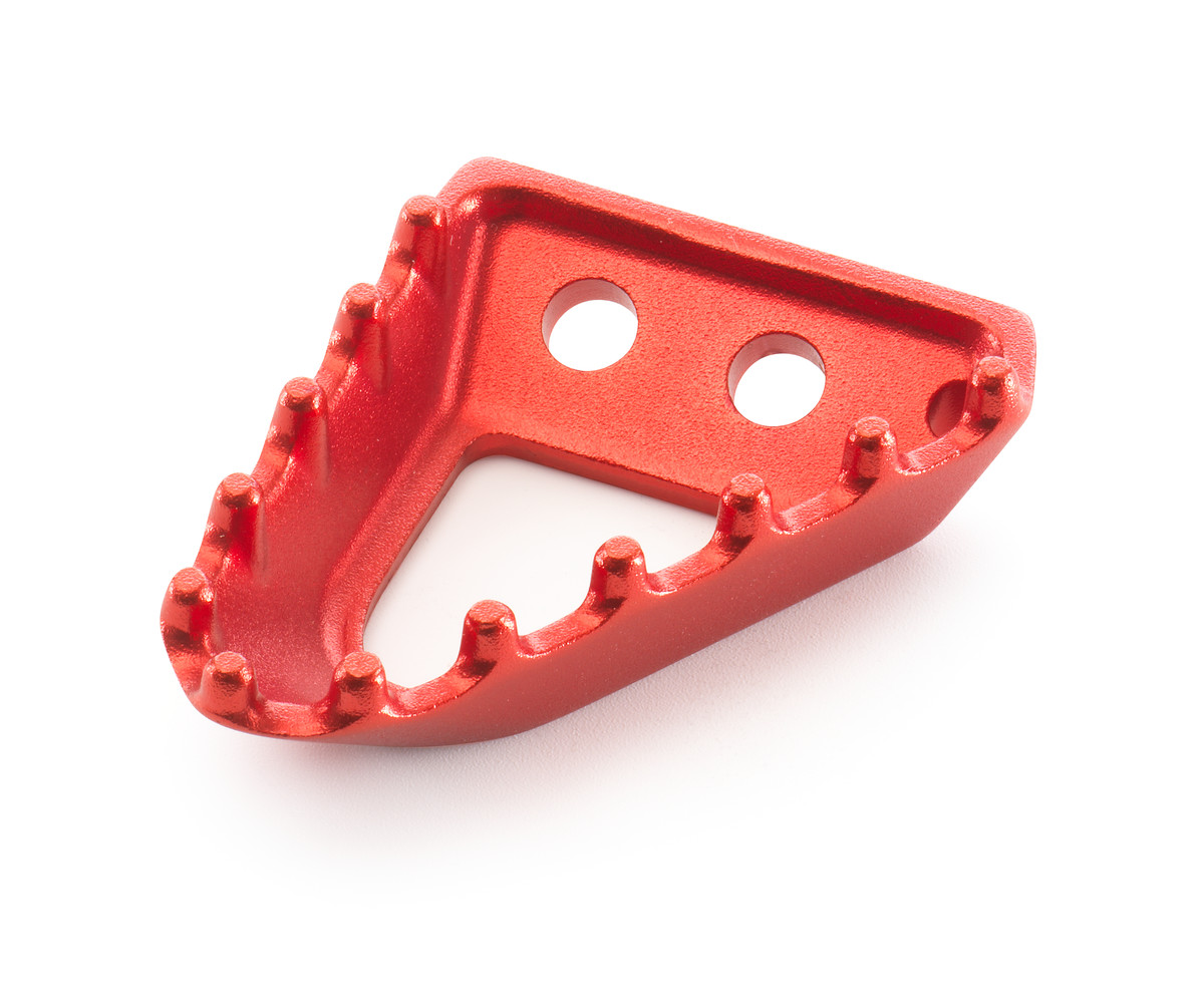 Main image of GasGas Brake Lever Step Plate (Red) 21-22