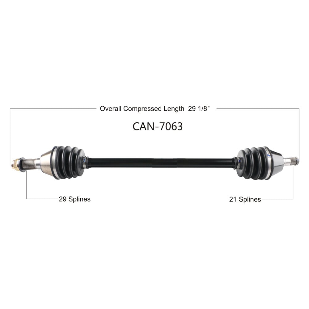 Main image of Open Trail OE 2.0 Front Right Axle Can-Am Maverick X3