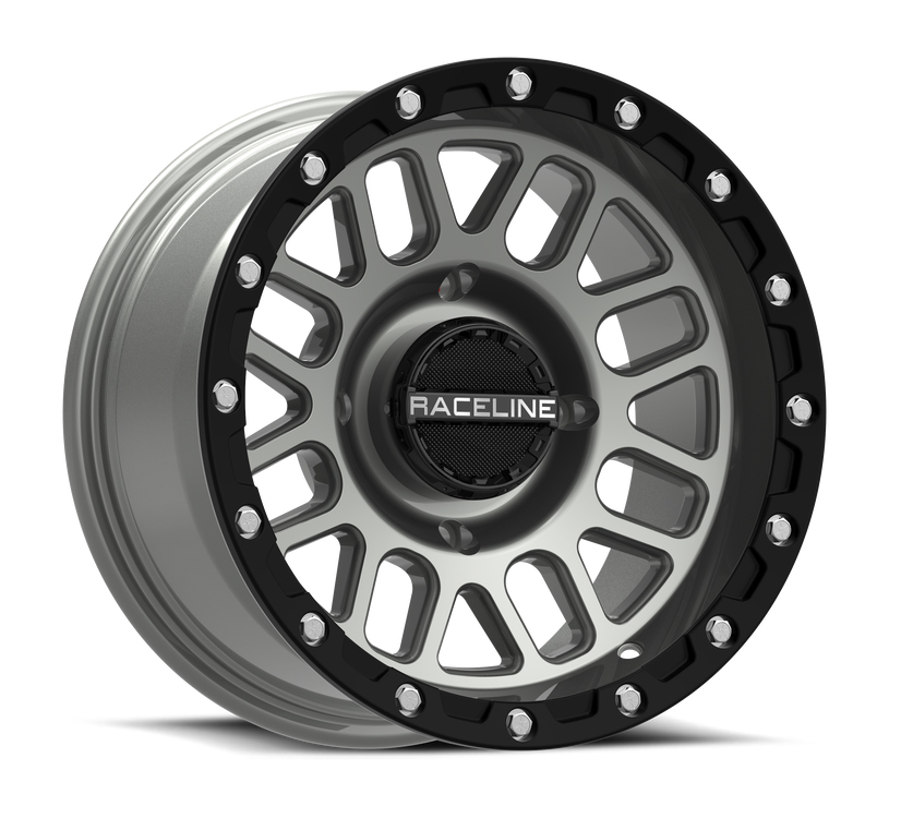 Main image of Raceline Podium Beadlock Wheel (Grey) 4/137 14X7 5+2