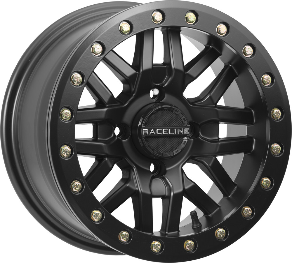 Main image of Raceline Ryno Beadlock Wheel (Black) 15X10 4/137 5+5