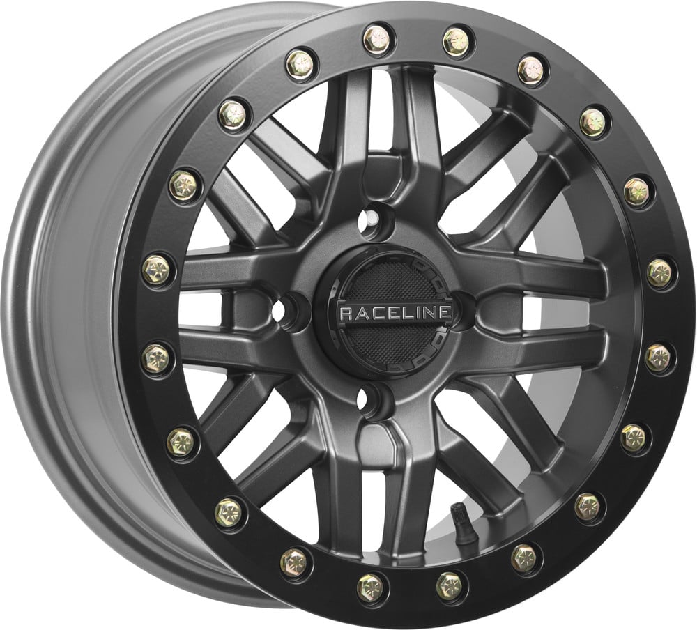 Main image of Raceline Ryno Beadlock Wheel (Gunmetal) 15X10 4/137 5+5